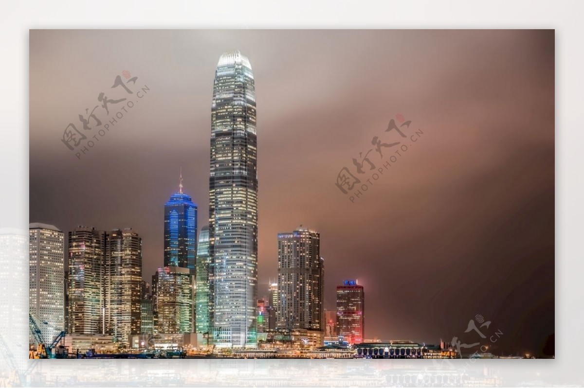 香港摩天大楼图片