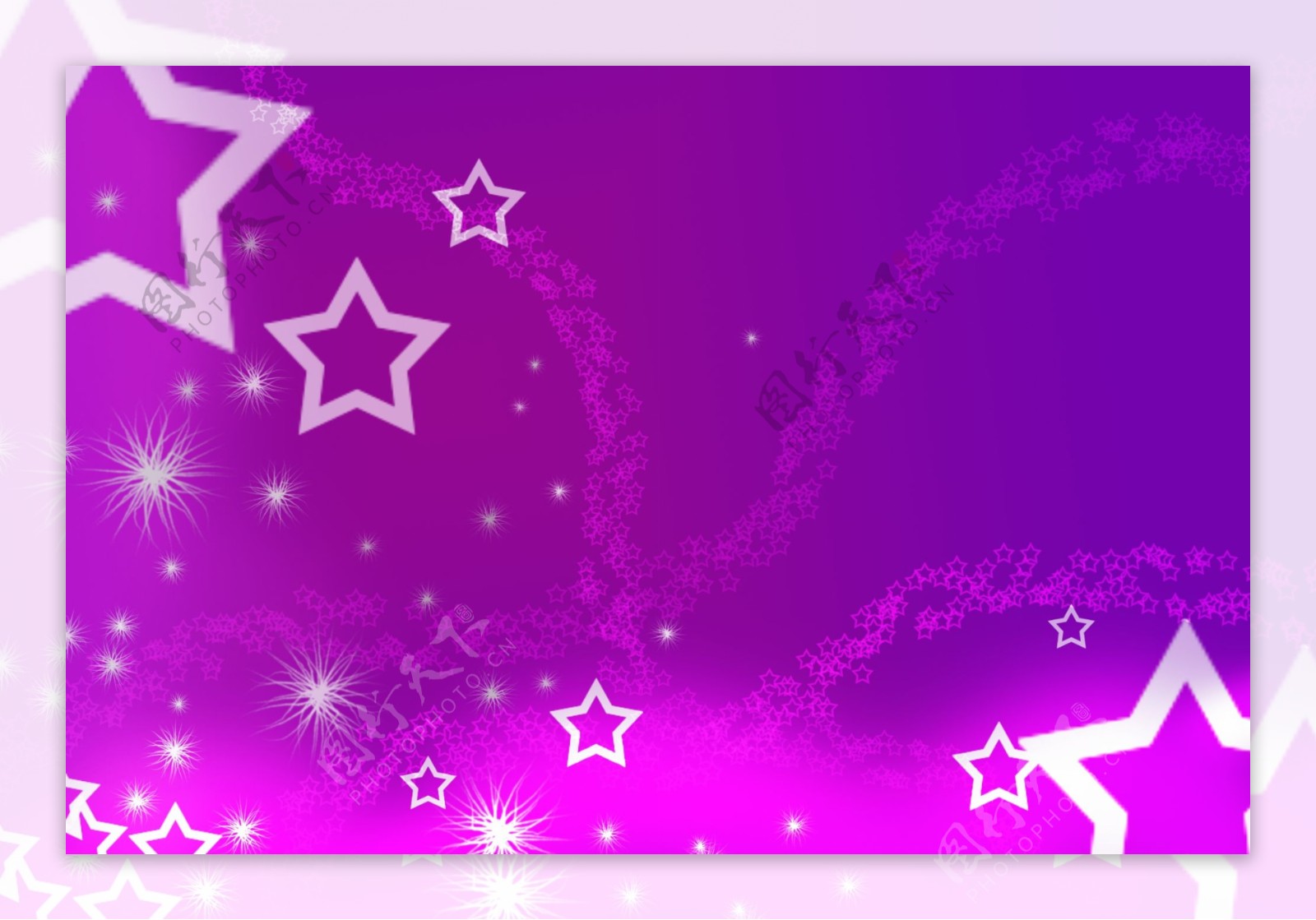 紫色背景星星背景图片