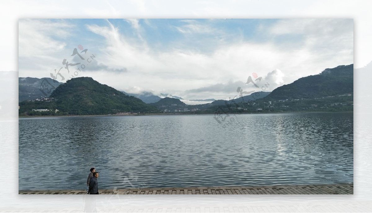 汉丰湖图片