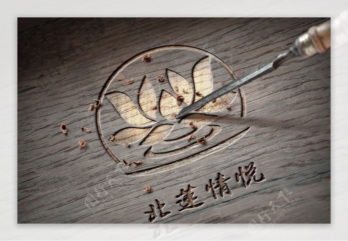 北莲情悦logo设计图片