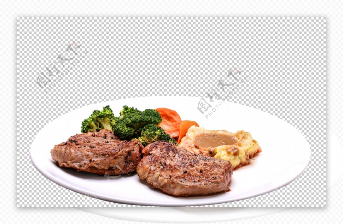 西餐牛排美食海报素材图片