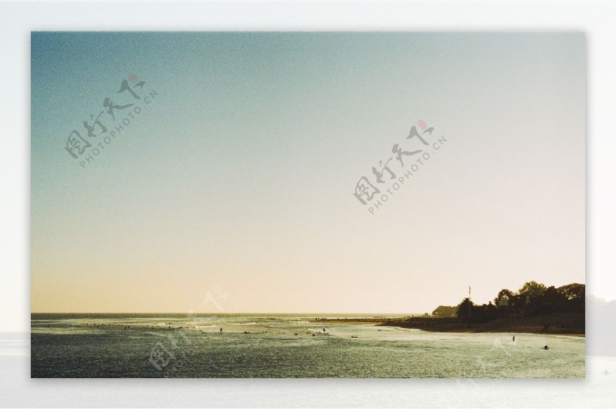 马里布海滩图片