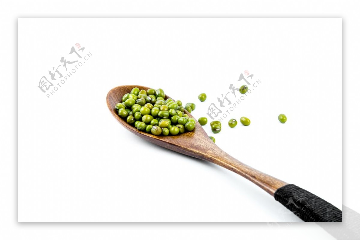 青豆绿豆零食背景海报素材图片