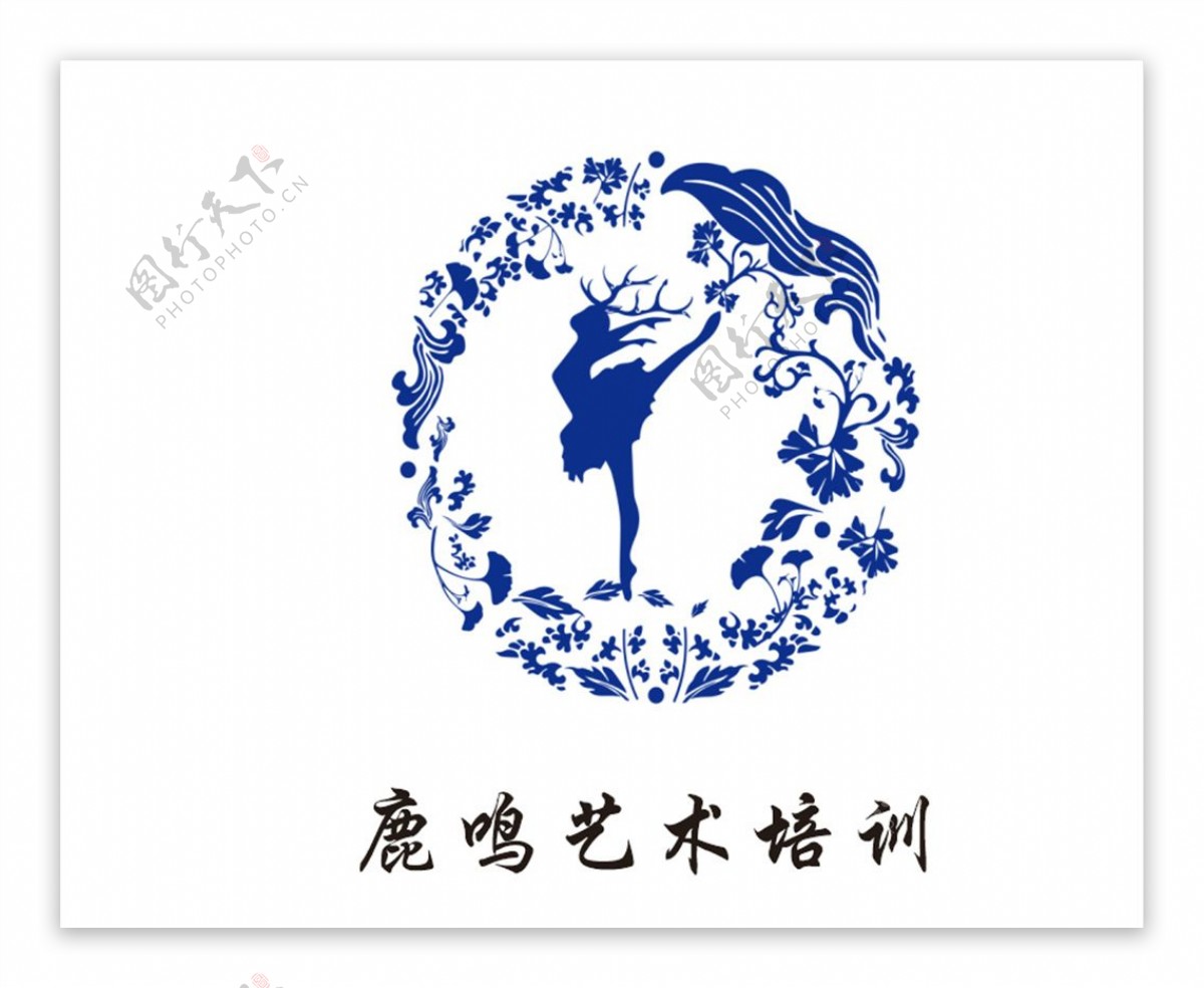 鹿鸣艺术培训logo图片