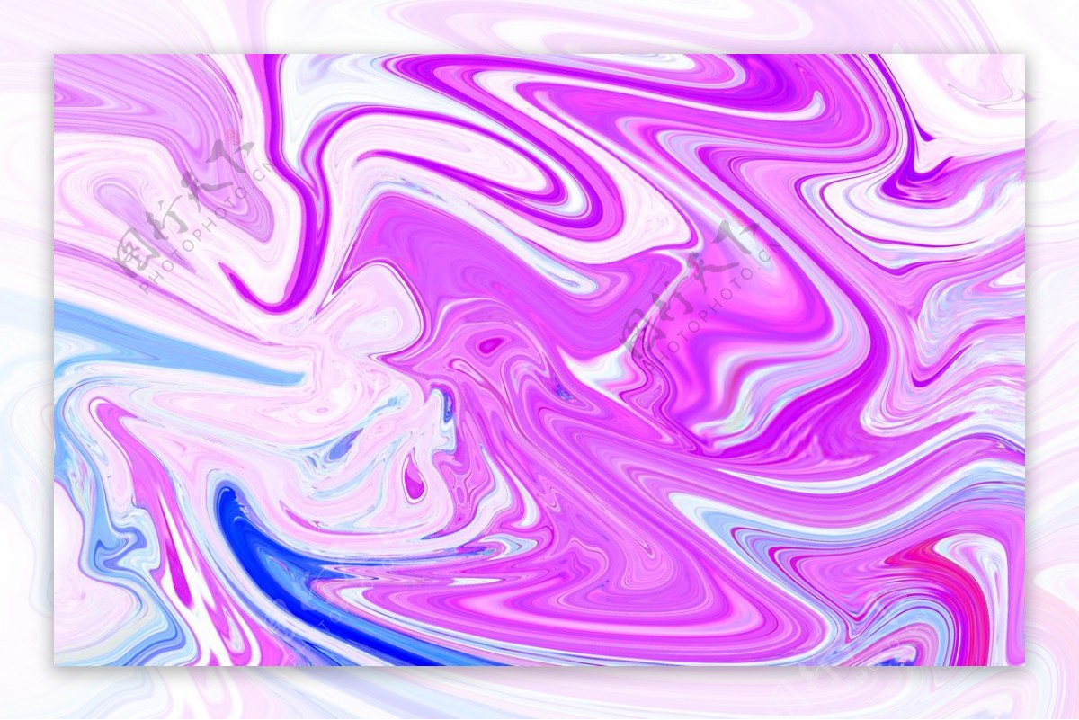 紫粉色水墨纹理水纹效果图片