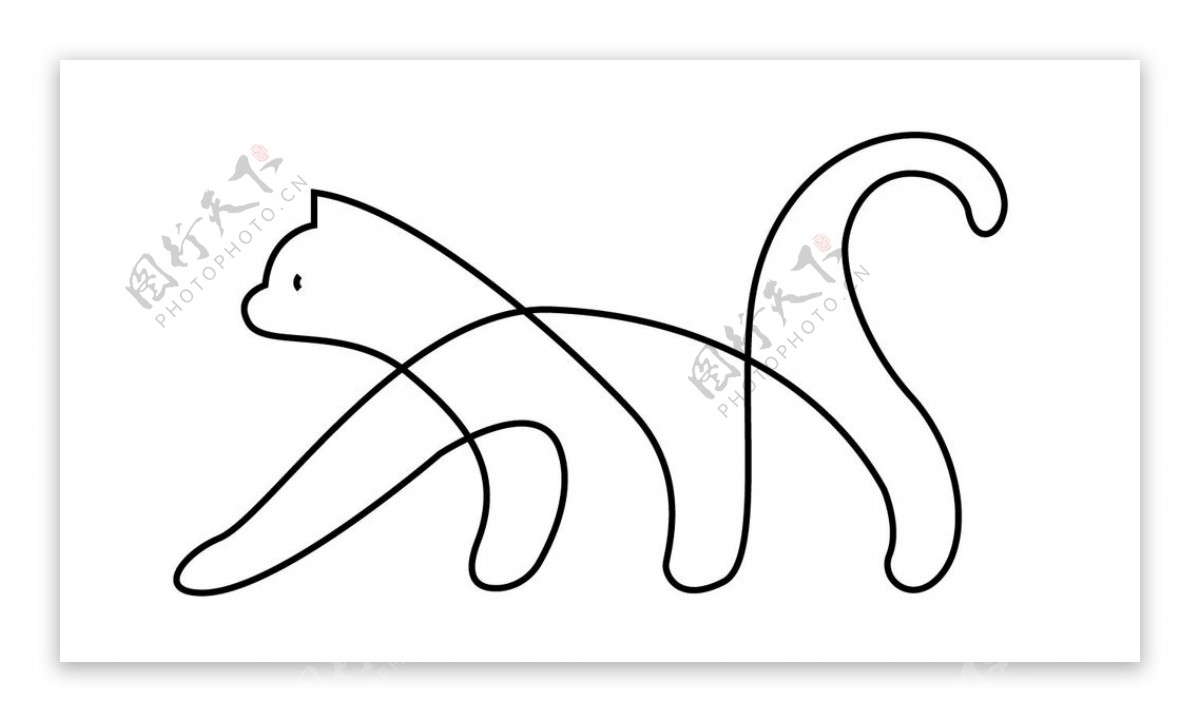 猫logo元素图片