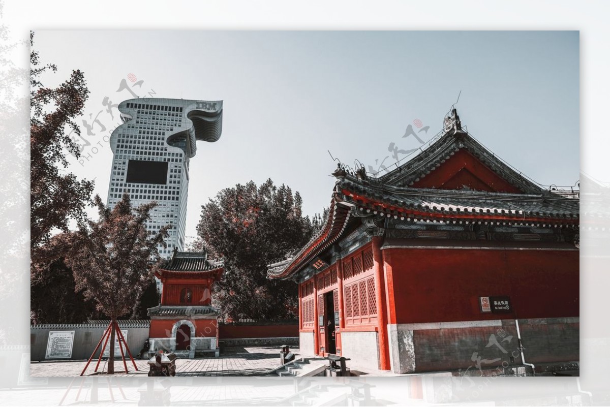 北京大观与北顶娘娘庙图片