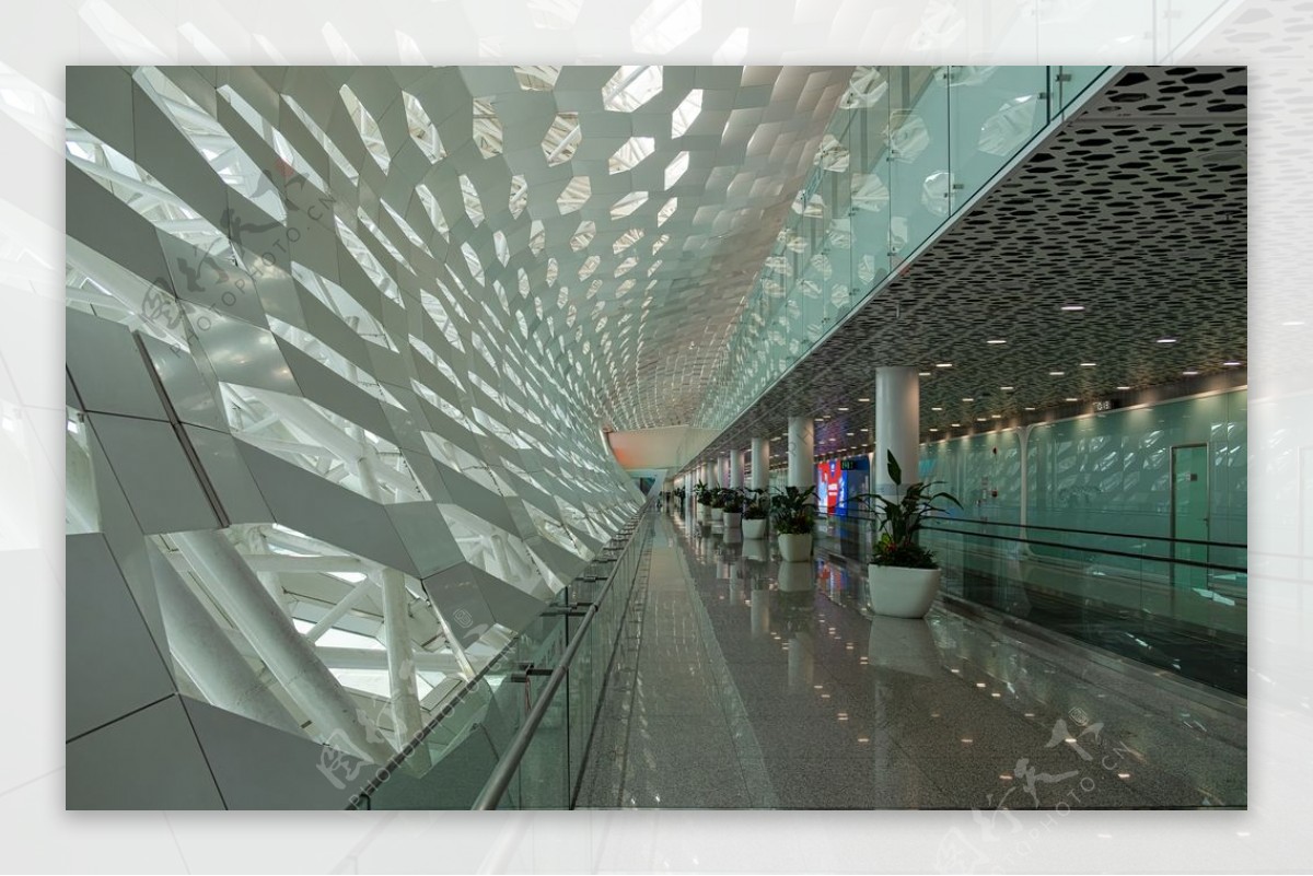 深圳宝安机场大厅图片