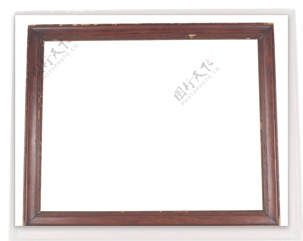 棕色木制相框图片