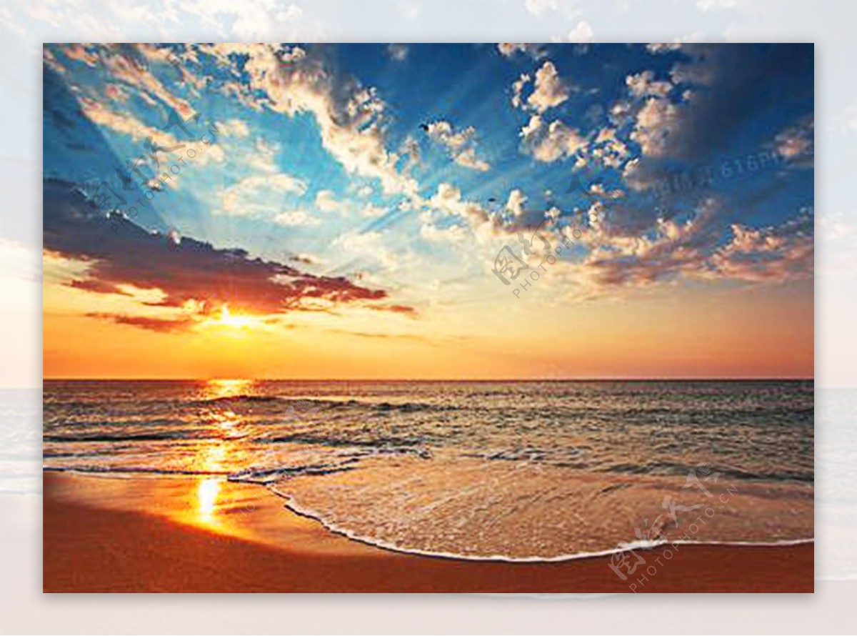 浪漫的海边沙滩美丽风景图片电脑桌面壁纸高清-风景壁纸-壁纸下载-美桌网