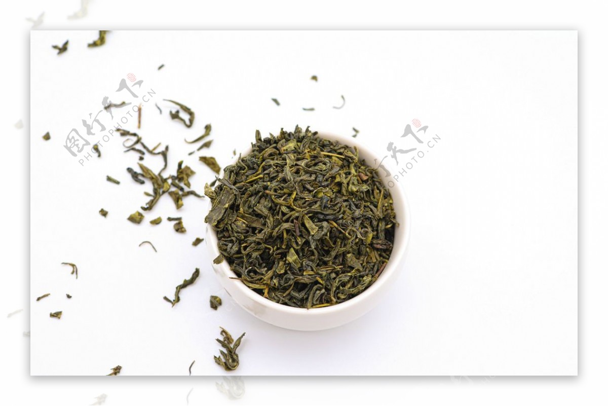 绿茶茶茶文化养生图片