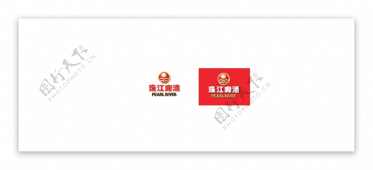 珠江啤酒logo标志图片