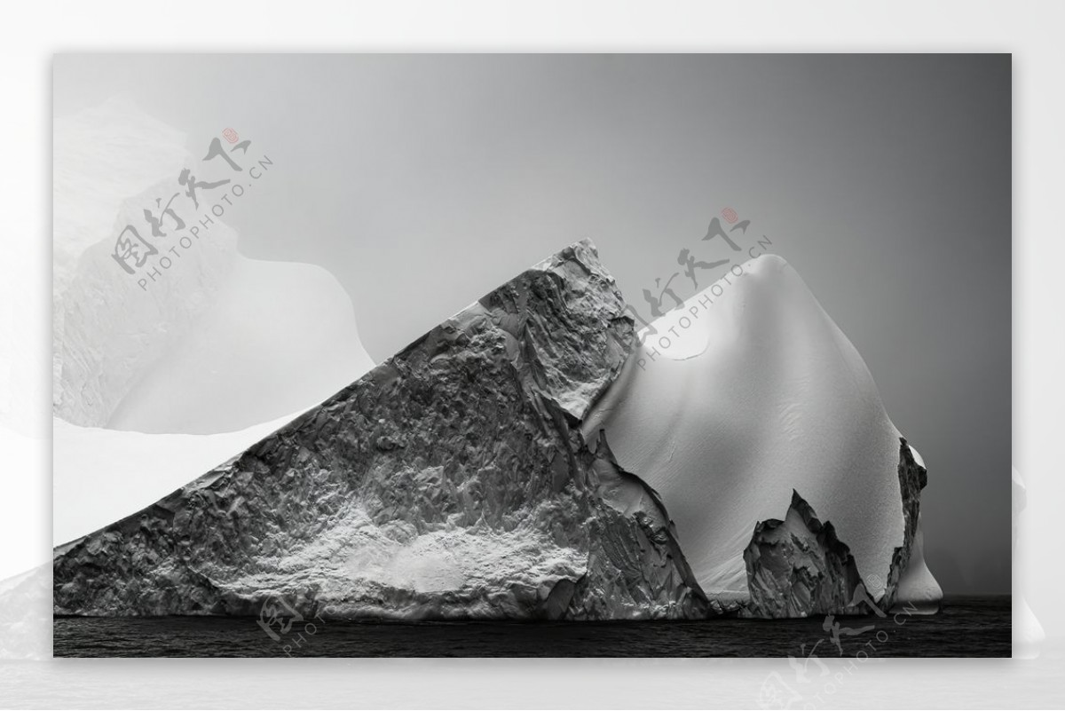 雪山质感纹理白色背景图片