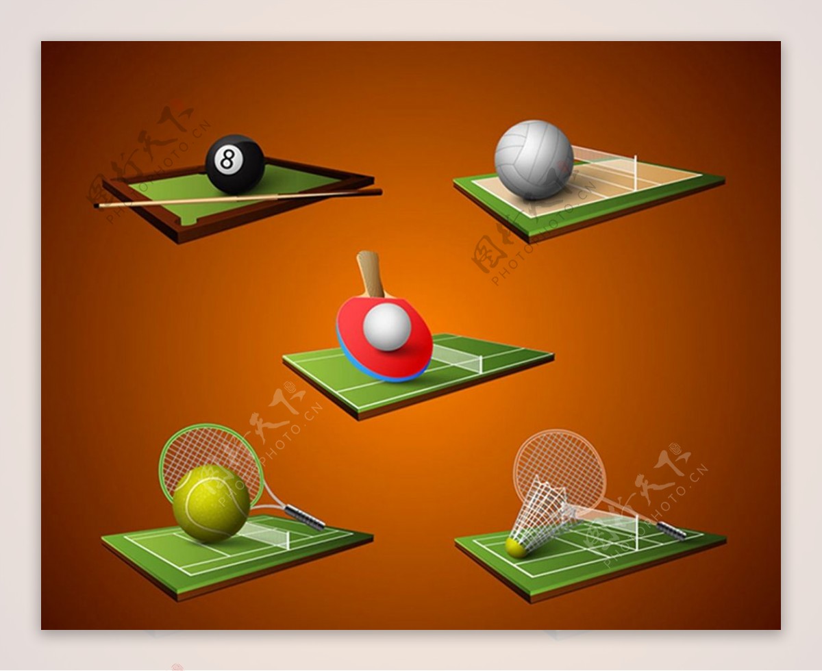 日常用品体育球类可商用图片素材-编号31774311-图行天下