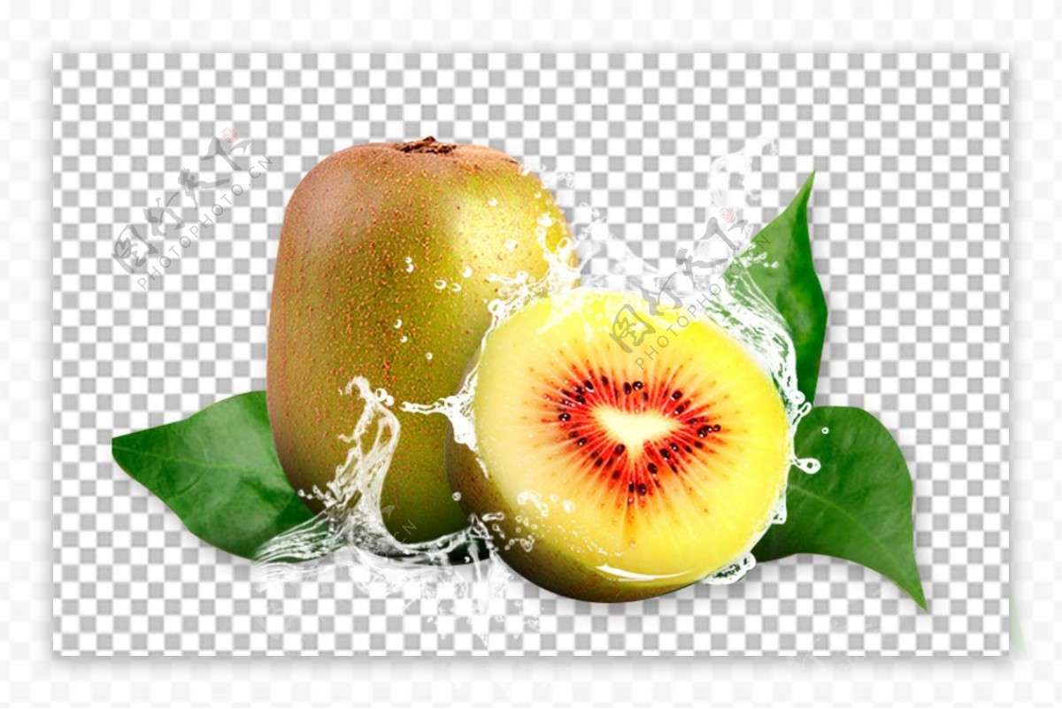 水果特写水果写真透明底水果图片