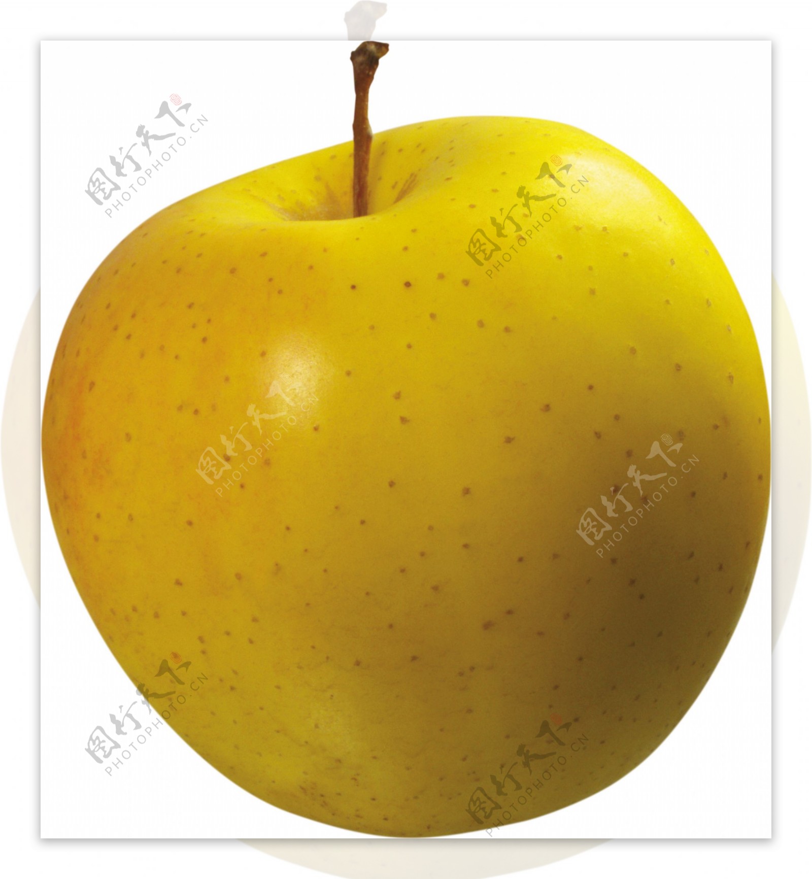 png苹果水果黄苹果图片