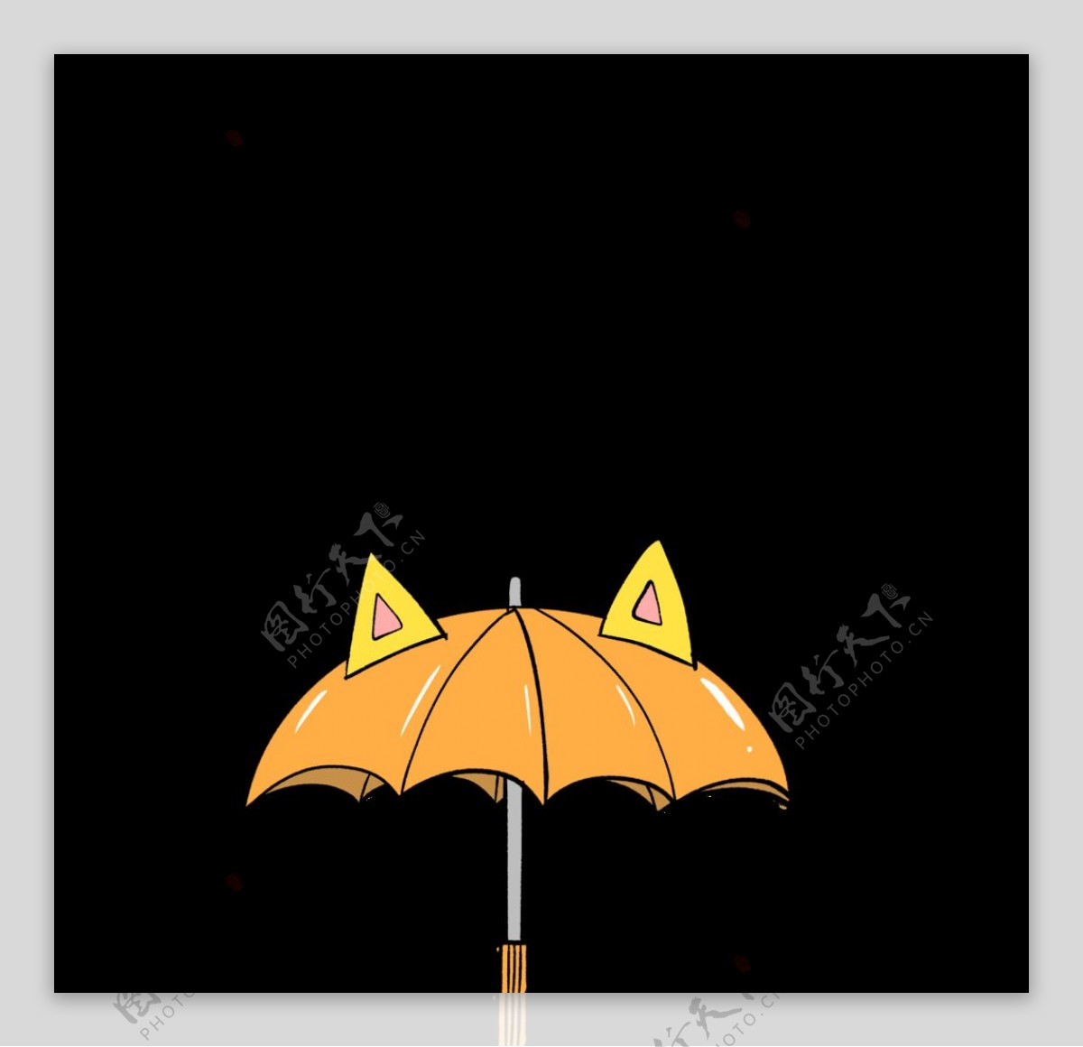 透明雨伞上画画简单又酷 雨伞手绘步骤画法 咿咿呀呀儿童手工网