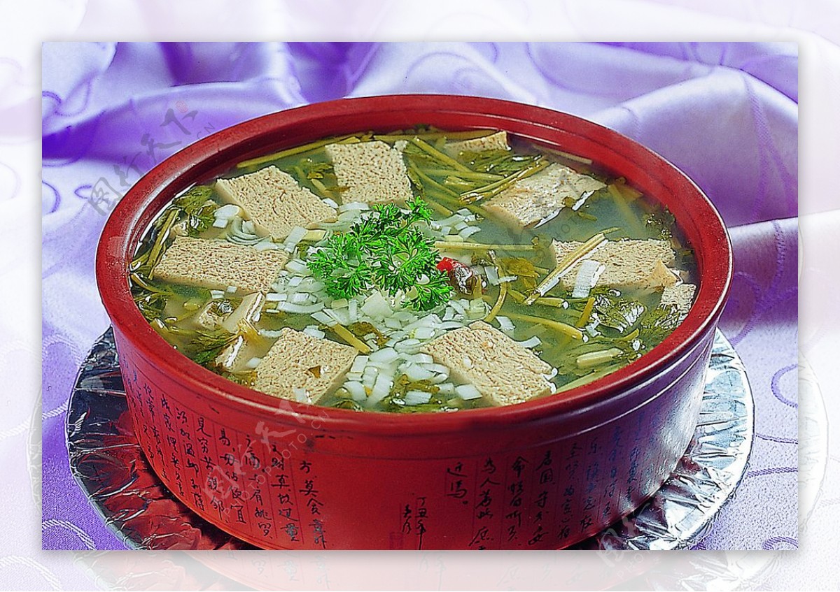 豫菜浆水冻豆腐图片