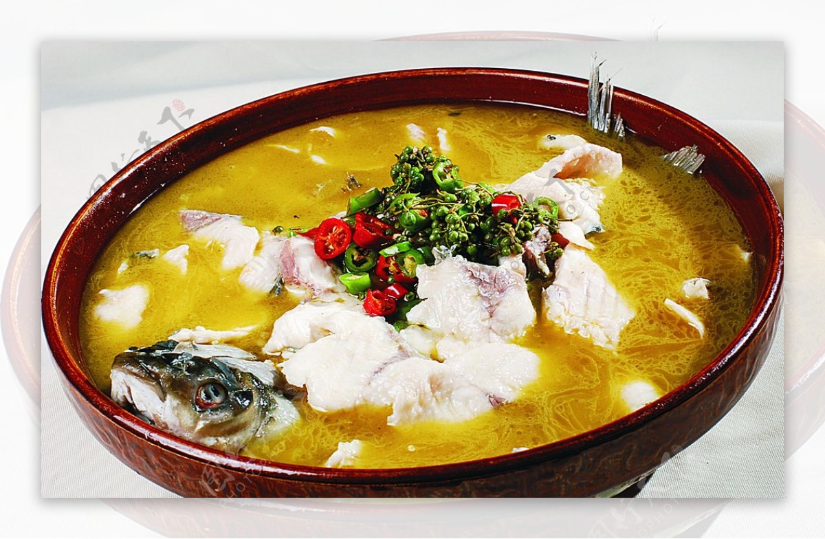 豫菜线椒鱼图片