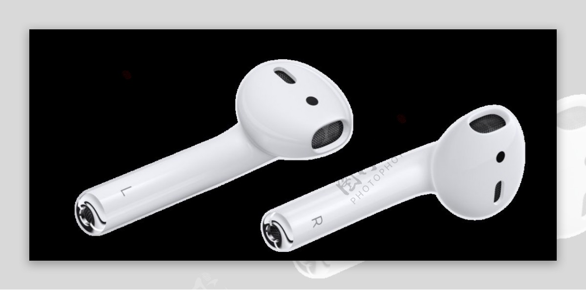 苹果蓝牙耳机图图片