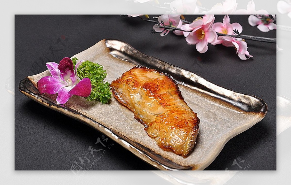 新疆菜烤银鳕鱼图片