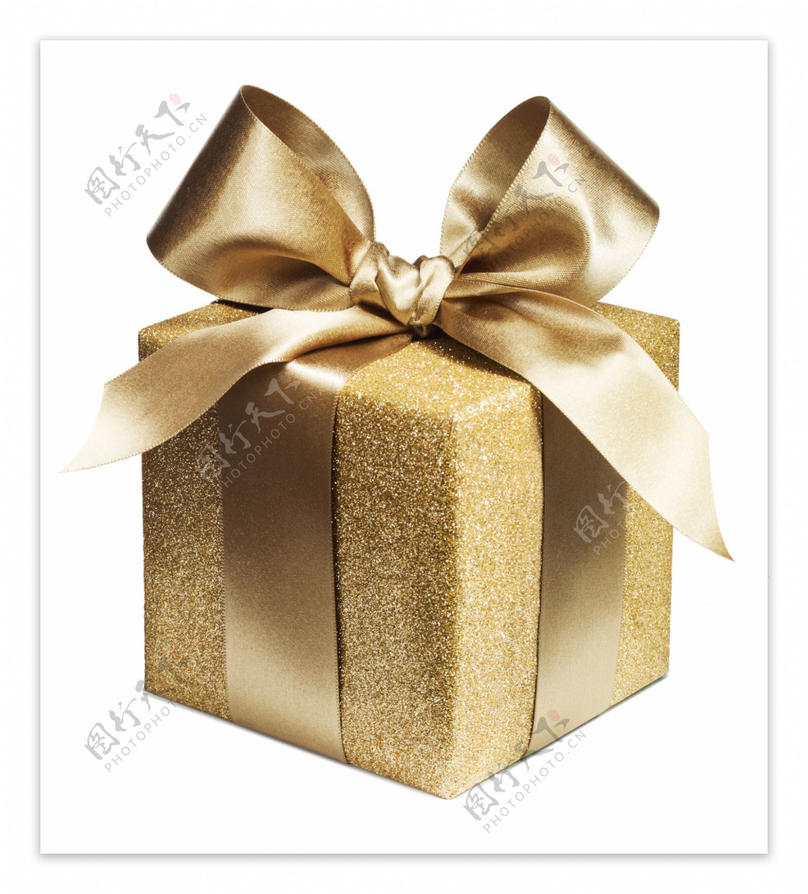 金色礼品盒图片