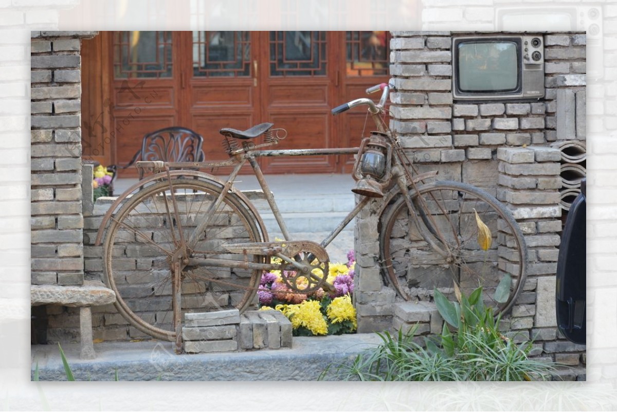 旧自行车马灯图片