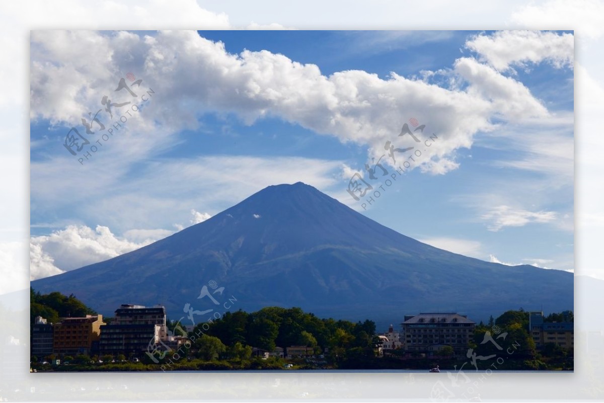 日本富士山图片