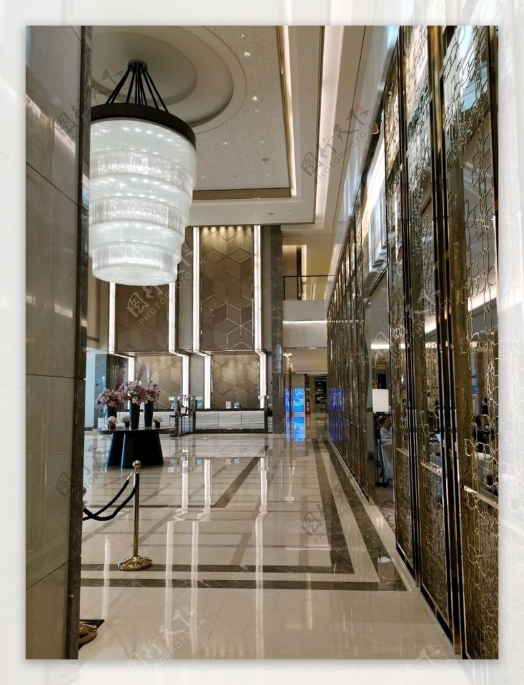 酒店装潢酒店走廊图片