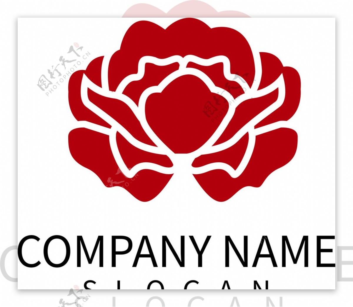 牡丹logo图片