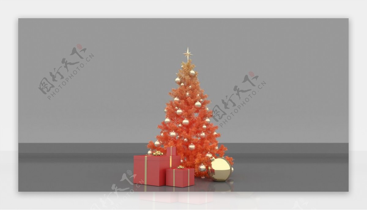 圣诞树礼盒图片