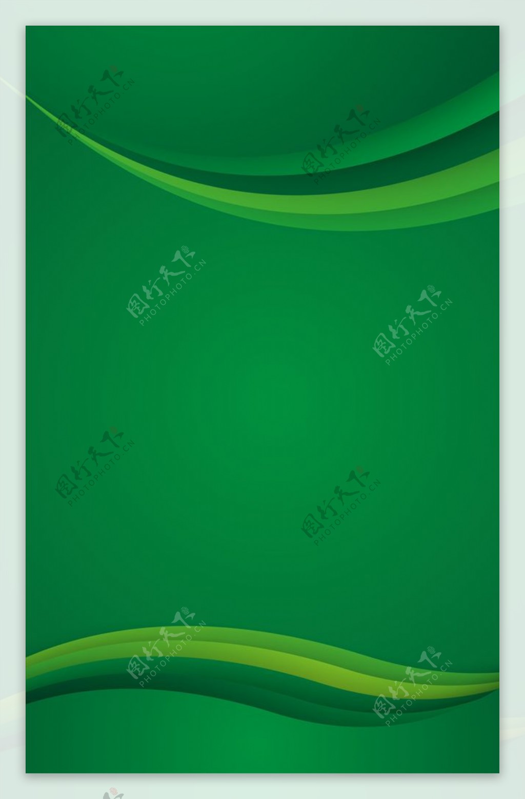 绿色简约展板背景图片
