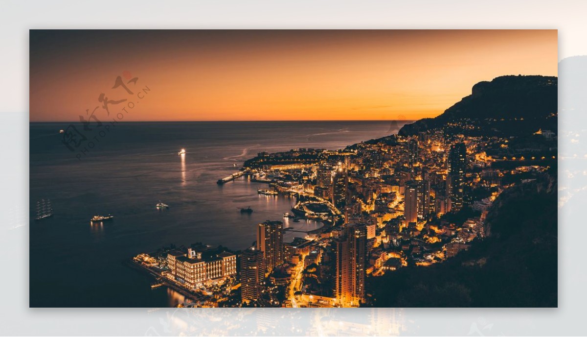 摩纳哥风景图图片